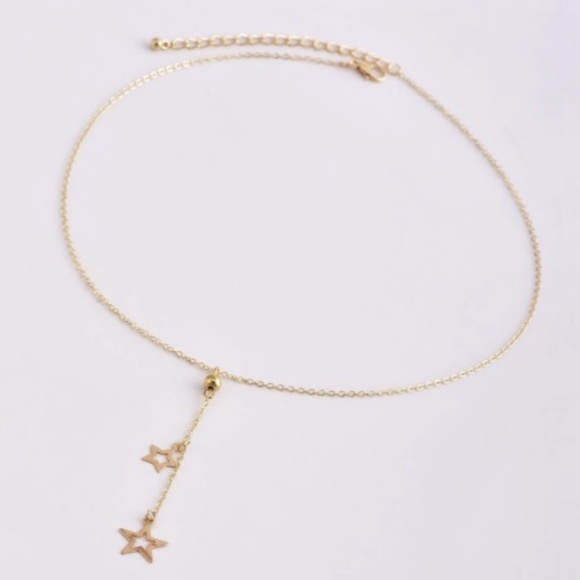 Gold Star Pendant Necklace - Picture 6 of 6